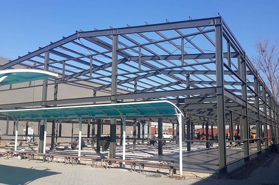 Подгонянная дверь панели сэндвича мастерской стальной структуры Prefab строя