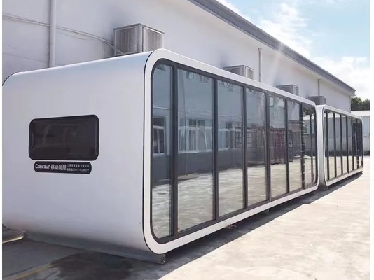 Современный дизайн на открытом воздухе Apple Cabin House 20FT 40FT Prefab Tiny House