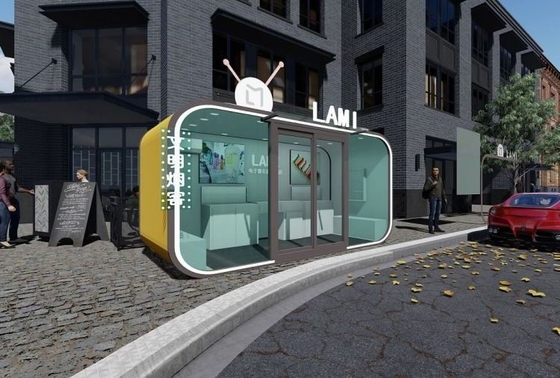 Apple Cabin Мобильный контейнерный дом для домашнего офиса