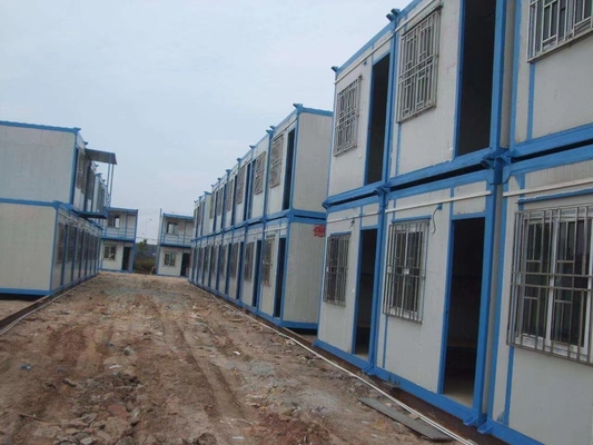 гостиницы больниц железного каркаса 100mm THC EPS подгоняли Prefab крошечные дома