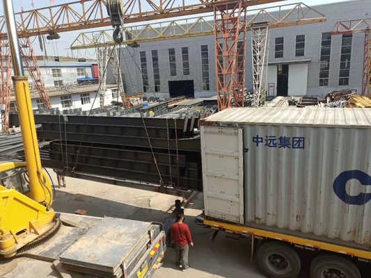 Одиночная пядь двойника конструкции Ридж QB355 Prefab стальная Pre изготовила склад