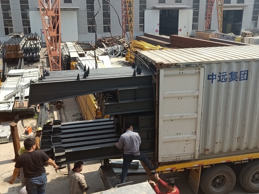 Конструкция одиночного Prefab наклона стальная