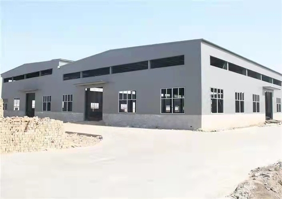 Промышленным гальванизированное Prefab построение стальной структуры водоустойчивое