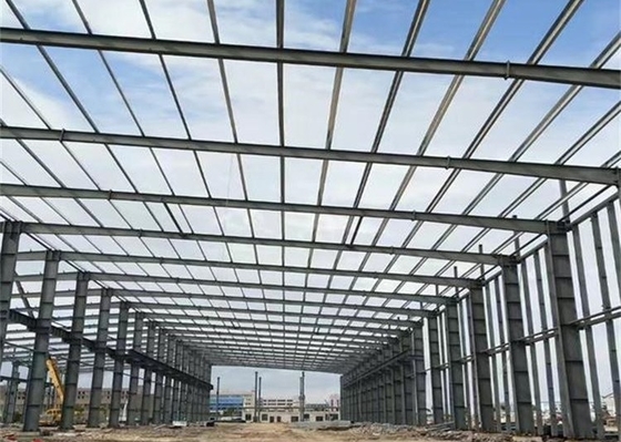 Анти- сейсмическое стальное здание склада металла мастерской Q345B Q235B структуры Prefab