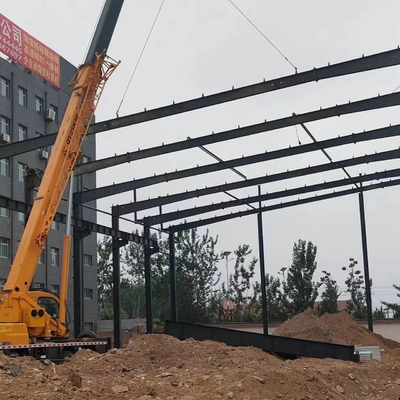 Изготовление Q355B стальной структуры горячего погружения гальванизированное