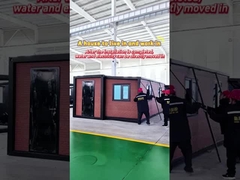 20-футовый красный кирпичный дизайн расширения контейнерный дом